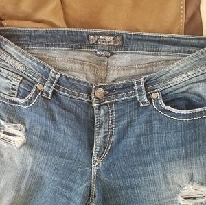 Silver Pioneer Boot Cut Jeans